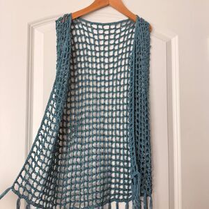Oceanside Harbor Layering Piece - SIZE Small HANDMADE by KNOTTY TWINS